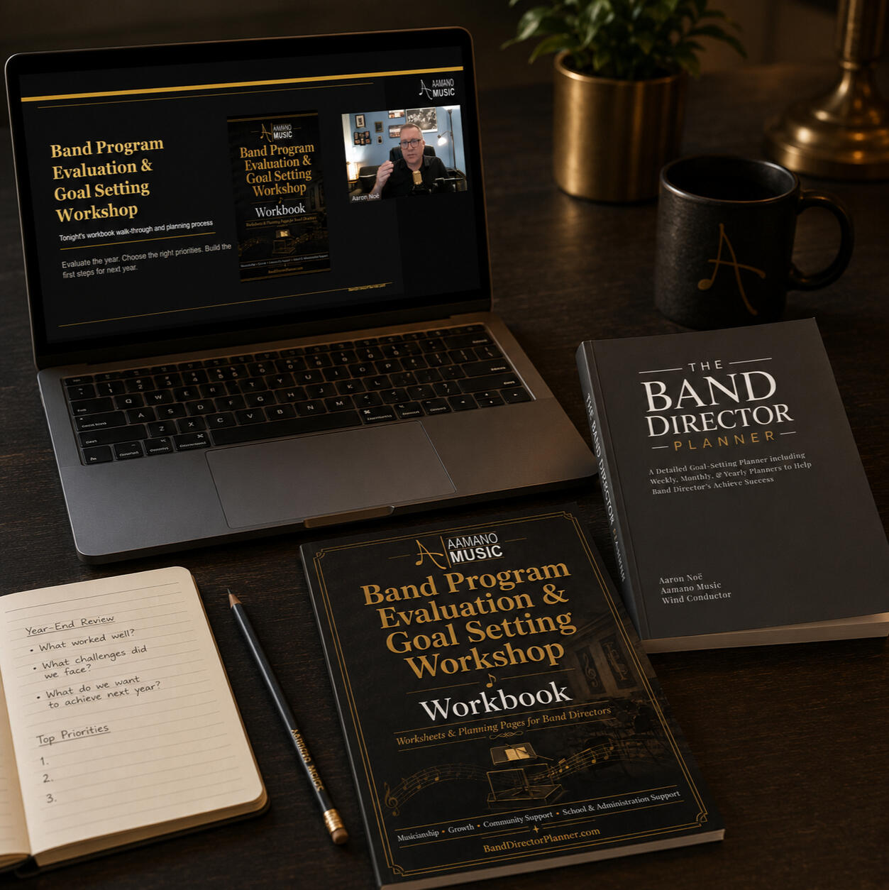 The Band Director's Goal-Setting Planner - Weekly Planner